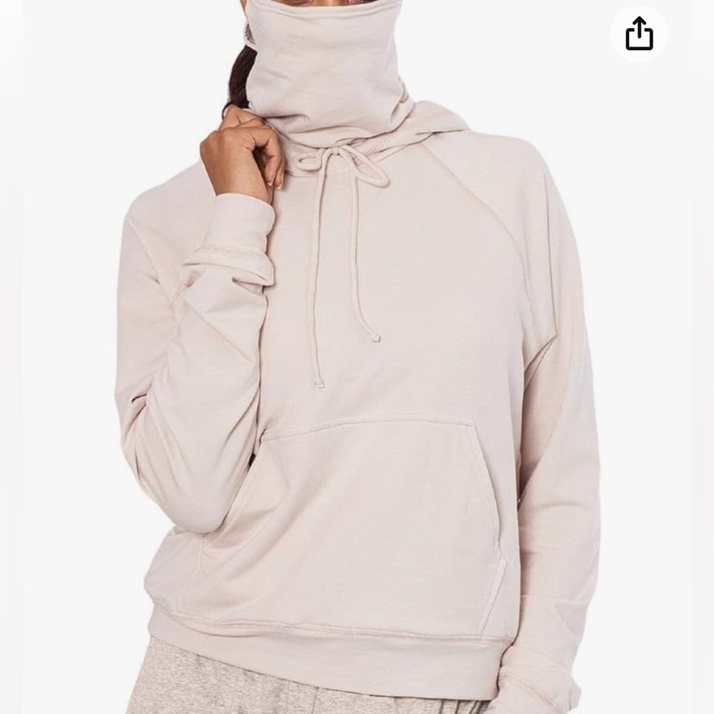 NWT BAM Betsy & Adam mask neck hoodie